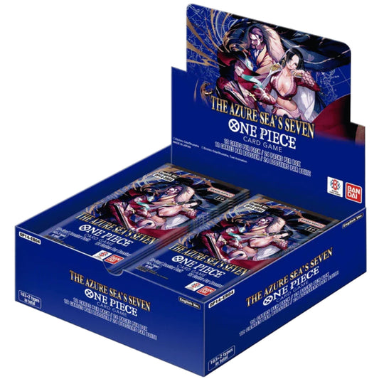 One Piece OP14-EB04 The Azure’s Sea Seven Booster Box - ENG