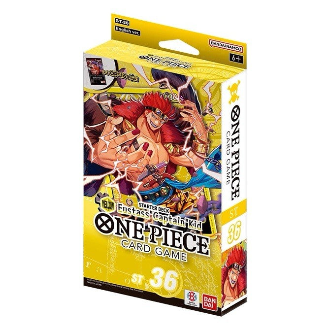 Starter Deck: Yellow Eustass "Captain" Kid [ST36] ENG OVP